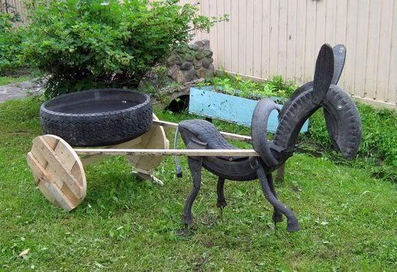 Что можно сделать из старых покрышек