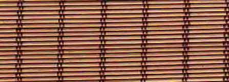 Виды плетений штор из бамбука