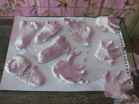 Слепки ручек и ножек своими руками Слепки ручек и ножек своими руками