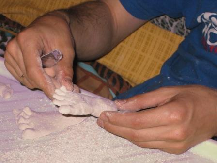 Слепки ручек и ножек своими руками Слепки ручек и ножек своими руками