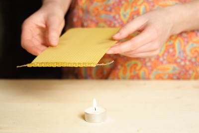 Свеча из вощины своими руками Свеча из вощины своими руками
