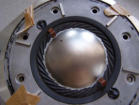 Как заменить (восстановить) купольный диффузор на динамике Как заменить (восстановить) купольный диффузор на динамике