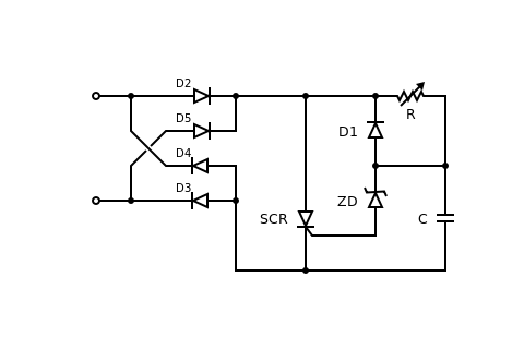 Схема тиристорного диммера Схема тиристорного диммера