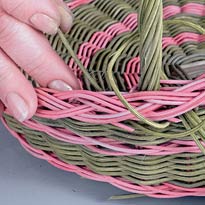 Как плести корзину из лозы Как плести корзину из лозы