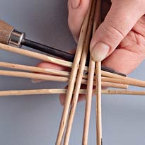 Как плести корзину из лозы Как плести корзину из лозы