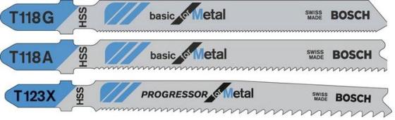 Пилки для электролобзика по металлу