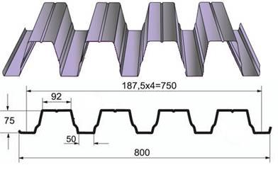 Профлист металлический, профнастил Профлист металлический, профнастил