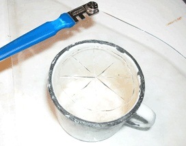 Как прорезать отверстие в стекле Как прорезать отверстие в стекле