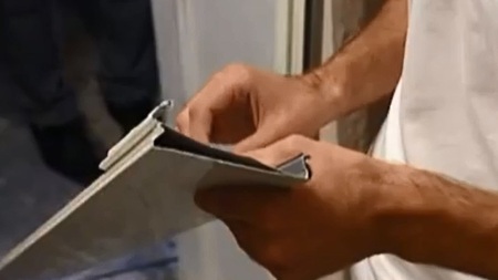 Реечный потолок в ванной (подвесной потолок) своими руками Реечный потолок в ванной (подвесной потолок) своими руками