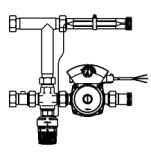 Насосно-смесительный блок Насосно-смесительный блок