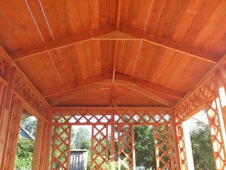 Беседка из готовых модулей Беседка из готовых модулей