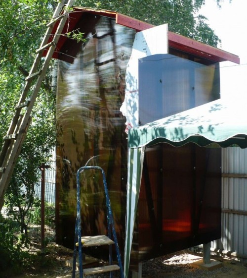 Душ из поликарбоната своими руками Душ из поликарбоната своими руками