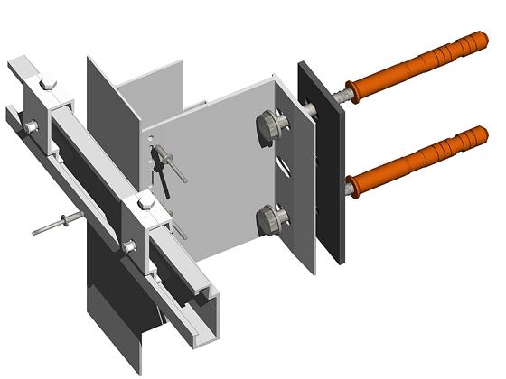 Облицовка керамогранитом и натуральным камнем со скрытым способом крепления Облицовка керамогранитом и натуральным камнем со скрытым способом крепления