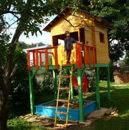 Шалаш (домик) для детей своими руками Шалаш (домик) для детей своими руками