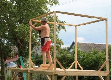 Шалаш (домик) для детей своими руками Шалаш (домик) для детей своими руками