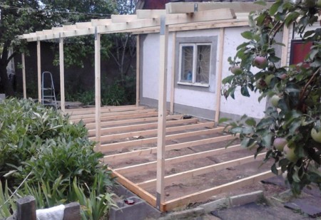 Открытая веранда своими руками Открытая веранда своими руками