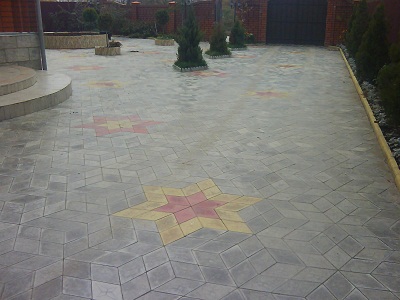 Примеры укладки тротуарной плитки, фотографии Примеры укладки тротуарной плитки, фотографии
