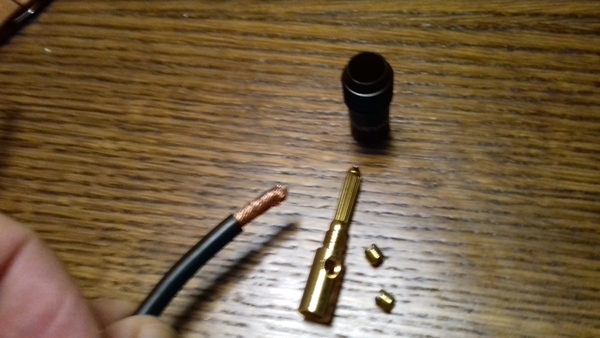 Разделка аудиокабеля SAEC SPC -1000 (установка сплиттеров, Y- коннекторов, banana - коннекторов)